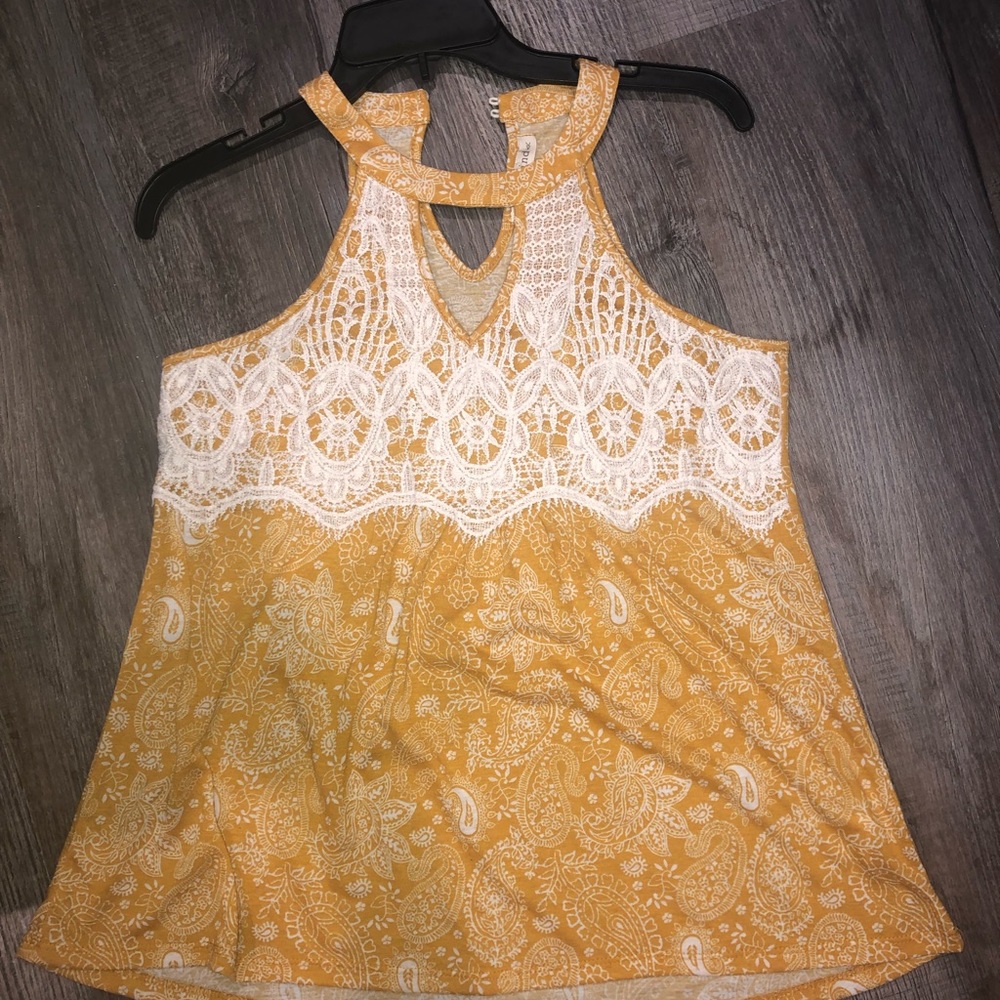 High neck tank